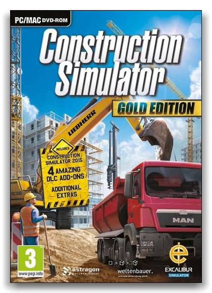 Construction Simulator 2015 Gold Edition (astragon Software GmbH) (v.1.1.45+DLC) (RUS) [Repack] от xatab скачать торрент