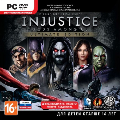 Injustice: Gods Among Us Ultimate Edition (Warner Bros. Interactive Entertainment) [Update 5] (Multi/RUS)[RePack] by xatab скачать торрент