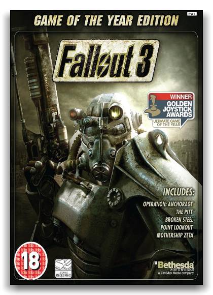 Fallout 3: Game of the Year Edition (Bethesda Softworks) (v. 1.7.03) (RUS|RUS) [RePack] by xatab скачать торрент